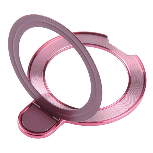 Metal Folding Desktop Phone Bracket(Red) - Ring Holder by buy2fix | Online Shopping UK | buy2fix