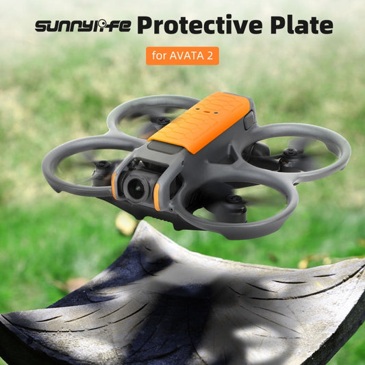 For DJI Avata 2 Sunnylife Drone Anti-Collision Protective Cover Back Plate(Orange) by Sunnylife