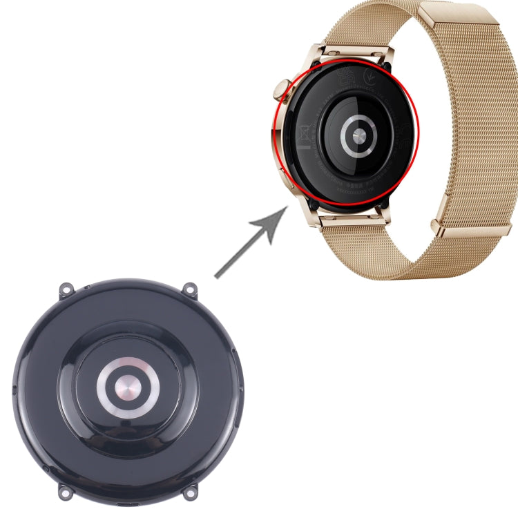 For Huawei Watch GT 3 42mm Original Rear Housing Cover(Black) by buy2fix