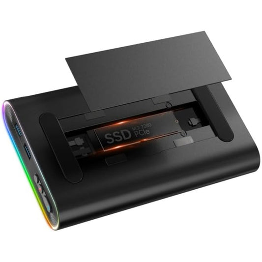 ONE-NETBOOK OneXGPU AMD Radeon RX 7600M XT 8GB Portable Expansion Dock(Black) by ONE-NETBOOK