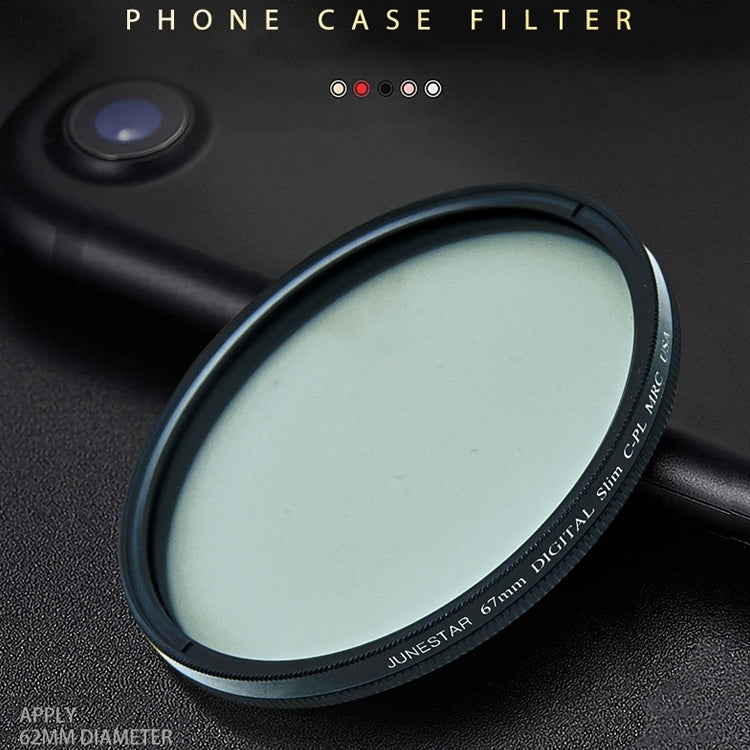 For Xiaomi 14 Ultra JSR Phone Case with Filter Adapter Ring & Storage Box(Black Silver) by JSR