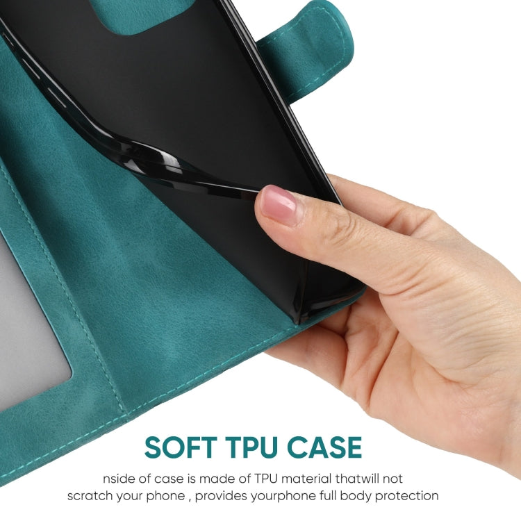 For Samsung Galaxy S24 / S25 5G Skin Feel Geometric Lines Leather Phone Case(Green) by buy2fix