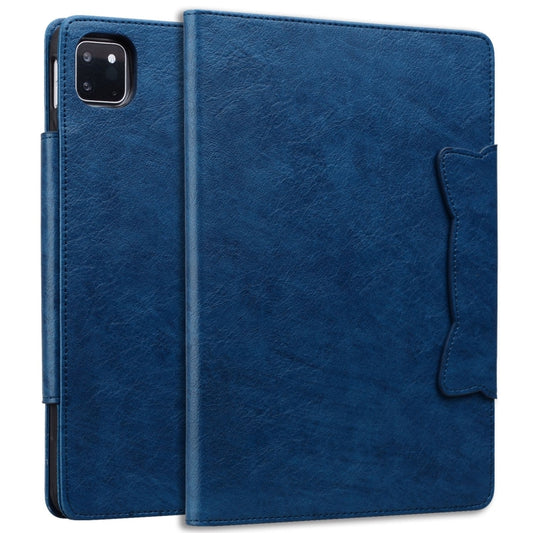 For iPad Pro 11 2025 / 2024 Cat Buckle Leather Smart Tablet Case(Royal Blue) by buy2fix