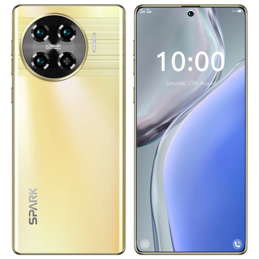VB16 / Spark 20 Pro+, 3GB+64GB, 6.8 inch Screen, Face Identification, Android 10.0 MTK6737 Quad Core, Network: 4G, Dual SIM(Gold) by buy2fix