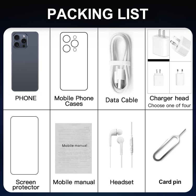 ZPT95 / i15 Pro Max, 2GB+16GB, 6.3 inch Screen, Face Identification, Android 8.1 SC7731 Quad Core, Network: 3G, Dual SIM(Blue) by buy2fix