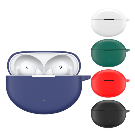 For OPPO Enco Air4 Pro Headset Silicone Protective Case(White) by buy2fix