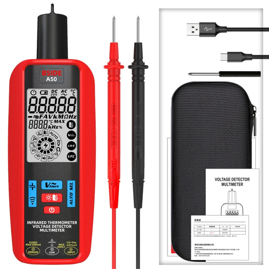BSIDE A50 Infrared Temperature Test Digital Multimeter by BSIDE