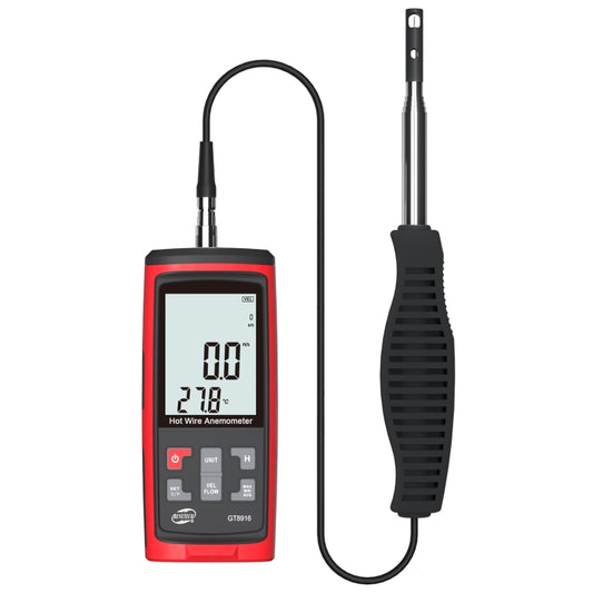 BENETECH GT8616 Handheld Digital LCD Hot Wire Anemometer by BENETECH