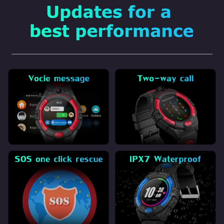 LEMFO i10 1.28 inch IP67 Sport Smart Watch, Support Bluetooth Call / GPS / Message Notification / Heart Rate / Blood Pressure Health Monitor(White) by LEMFO