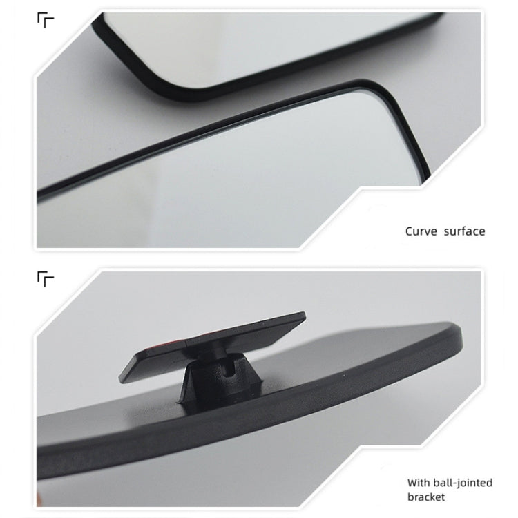 3R 3R-049 Car Convex Glass Mirror Rearview Mirror Auxiliary Side Mirror by 3R