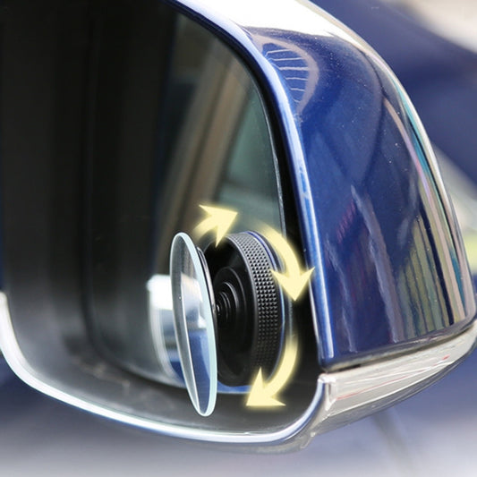 3R 3R-357 Car Suction Cup Auxiliary Side View Mirror Round Blind Spot Mirror by 3R