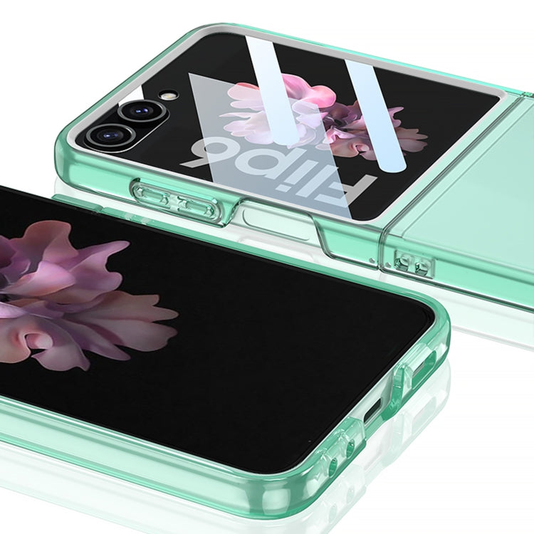 For Samsung Galaxy Z Flip6 / Flip7 FE GKK Integrated Ultra-thin Large Window PC Phone Case(Transparent) by GKK