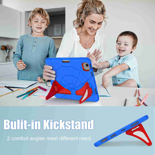 For iPad Air 11 2025 / 2024 Silicone + PC Shockproof Protective Tablet Case(Blue Red) by buy2fix