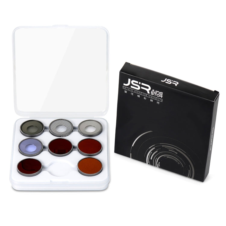 For DJI Osmo Action 4 JUNESTAR Threaded Camera Lens Filter, Filter:ND64PL by JSR