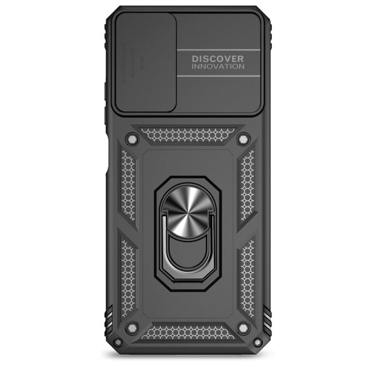 For Motorola Moto G Power 5G 2024 Sliding Camshield Holder Phone Case(Black) by buy2fix