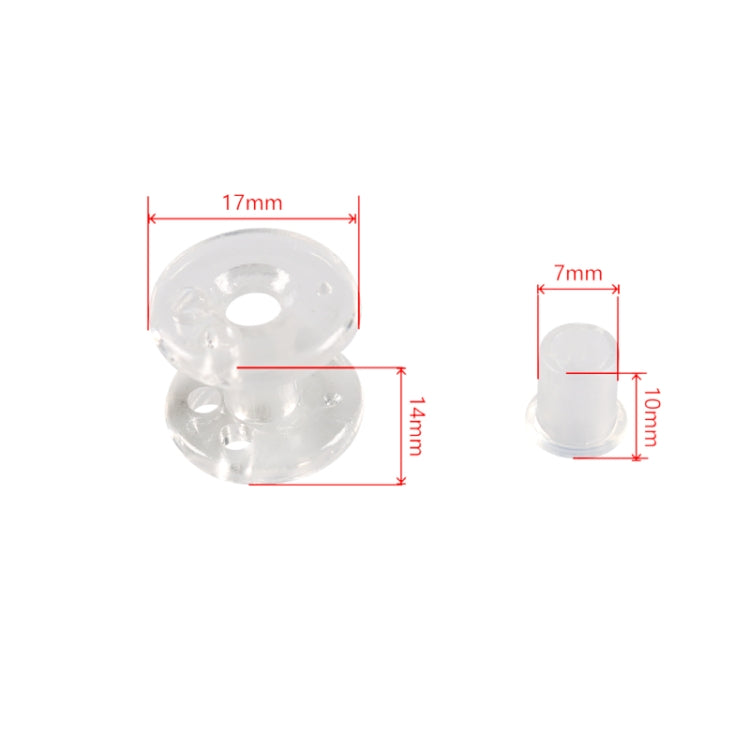 27pcs / Set RV / Yacht Pleated Shade Accessories Pull Cord Double Wheel Plug Spring(White) by buy2fix