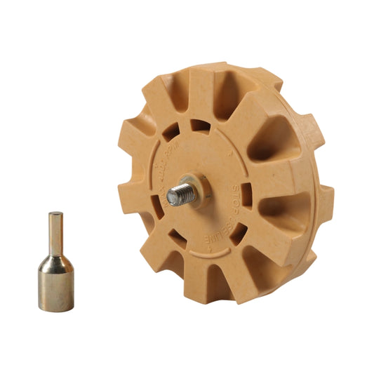 2pcs / Set Car 88mm Plane + 100mm Gear Pneumatic Rubber Removal(Yellow) by buy2fix