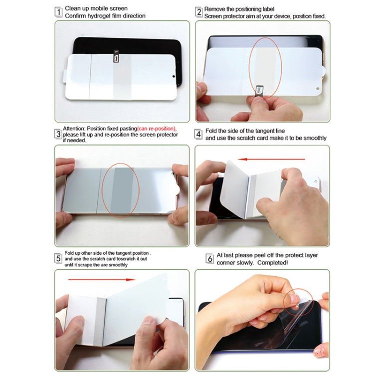 For Samsung Galaxy Z Fold6 1 Sets imak  Curved Full Screen Hydrogel Film (Outer Screen + Inner Screen) - Galaxy Tempered Glass by imak | Online Shopping UK | buy2fix
