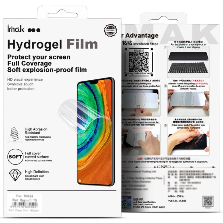 For Samsung Galaxy Z Fold6 1 Sets imak  Curved Full Screen Hydrogel Film (Outer Screen + Inner Screen) - Galaxy Tempered Glass by imak | Online Shopping UK | buy2fix