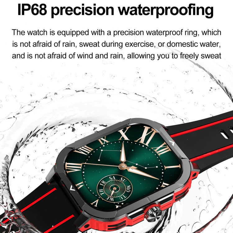 LEMFO HK56 2.06 inch BT5.3 IP68 Sport Smart Watch, Support Bluetooth Call / Message Notification / Heart Rate / Blood Pressure Health Monitor(Blue) by LEMFO