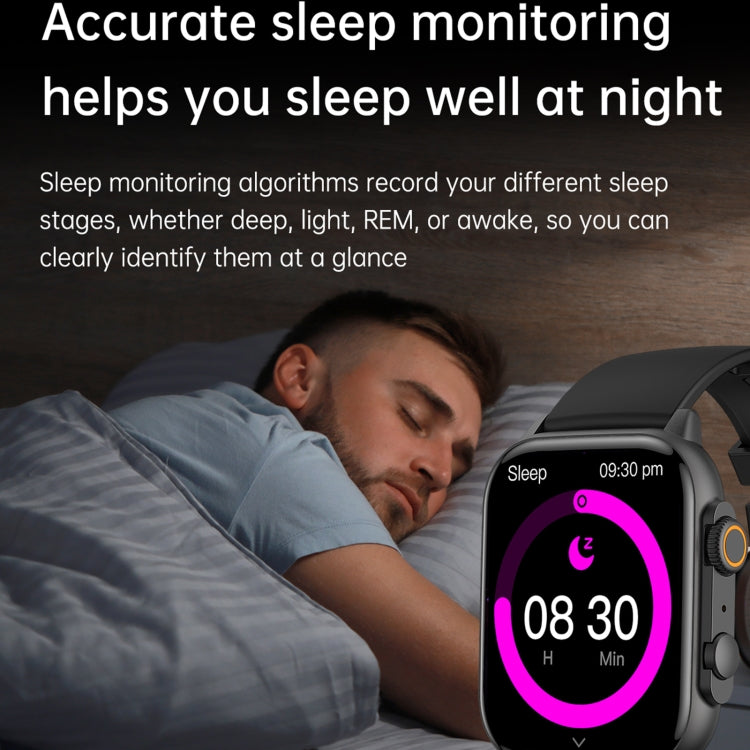 LEMFO HK95 1.952 inch BT5.0 IP68 Sport Smart Watch, Support Bluetooth Call / Sleep / Blood Oxygen / Heart Rate / Blood Pressure Health Monitor(Gold) by LEMFO