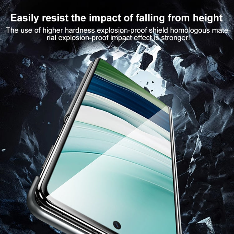 For Huawei Mate X5 SULADA Frameless Top Layer Cowhide Leather + PC Phone Case(Black) by SULADA