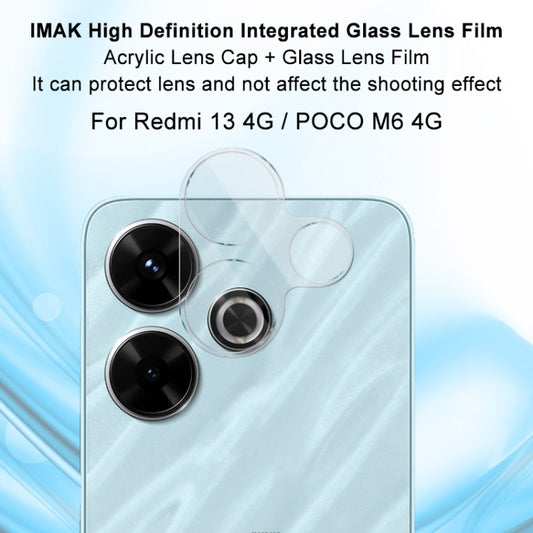 For Xiaomi Redmi 13 4G Global / POCO M6 4G imak High Definition Integrated Glass Lens Film by imak