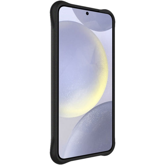 For Samsung Galaxy S25 5G imak Shockproof Airbag TPU Phone Case(Matte Black) by imak