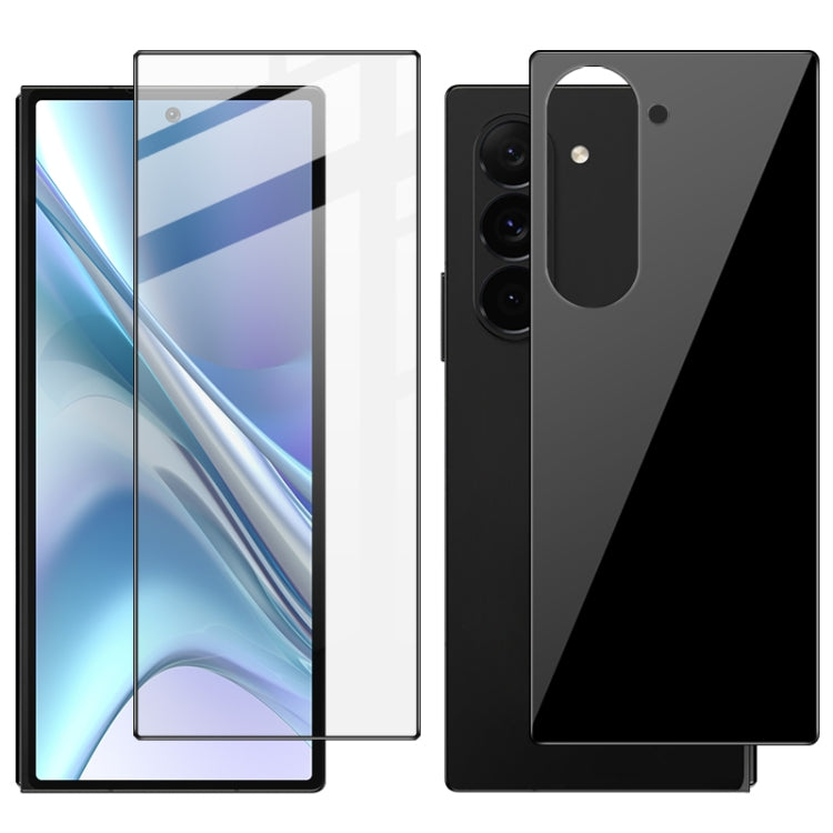 For Samsung Galaxy Z Fold6 imak Front Screen + Back Cover Tempered Glass Film, Phone Case Edition - Galaxy Tempered Glass by imak | Online Shopping UK | buy2fix