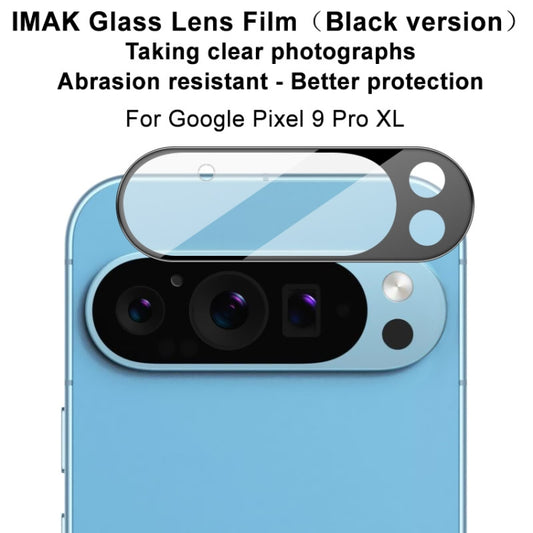 For Google Pixel 9 Pro XL IMAK Rear Camera Lens Glass Film Black Version by imak