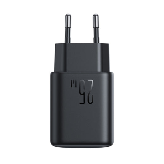 JOYROOM JR-TCF13 25W Dual Ports USB + Type-C Charger, Plug:EU Plug(Black) by JOYROOM