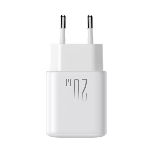 JOYROOM JR-TCF20 PD20W USB-C / Type-C Port Charger, Plug:EU Plug(White) by JOYROOM