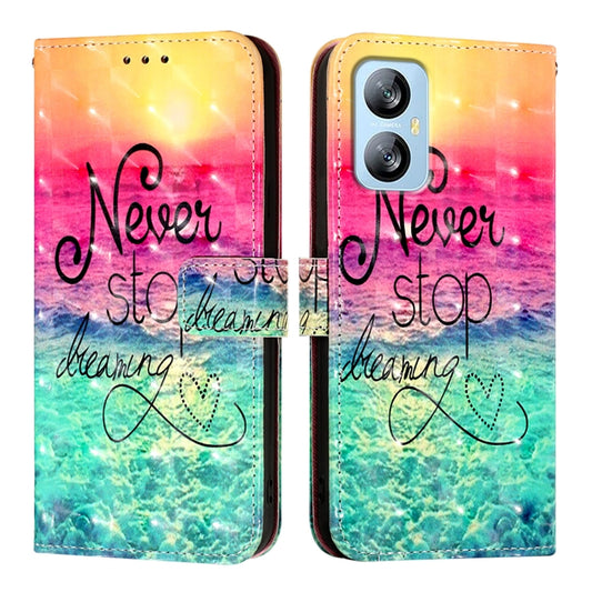 For Blackview A52 3D Painting Horizontal Flip Leather Phone Case(Chasing Dreams) by buy2fix