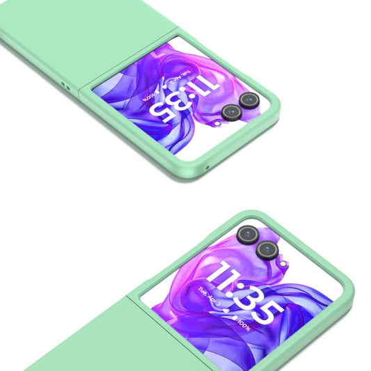 For Motorola Razr 50 Ultra Skin Feel Full Coverage Phone Case(Light Green) by buy2fix
