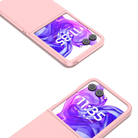 For Motorola Razr 50 Ultra Skin Feel Full Coverage Phone Case(Pink) by buy2fix