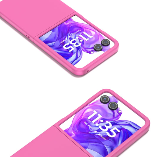 For Motorola Razr 50 Ultra Skin Feel Full Coverage Phone Case(Rose Red) by buy2fix