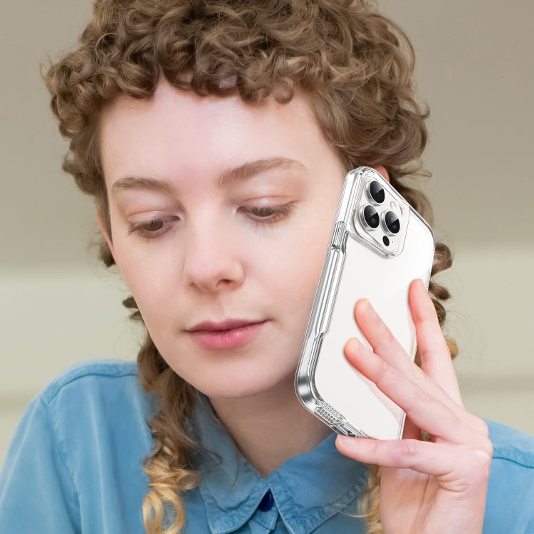 For iPhone 16 Pro Acrylic + TPU Transparent Full Coverage Phone Case by buy2fix