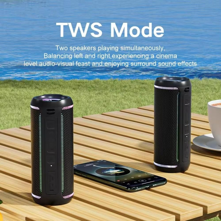 XDOBO Dignity 2024 50W IPX6 Outdoor Waterproof Portable Bluetooth Speaker(Black) by XDOBO