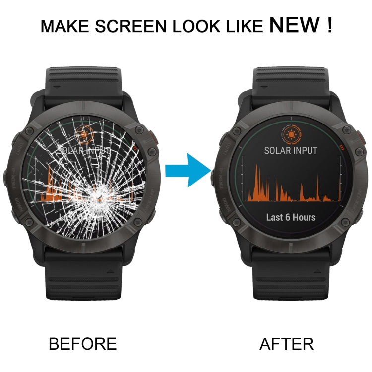 For Garmin Fenix 6X Solar Original LCD Display Screen by buy2fix