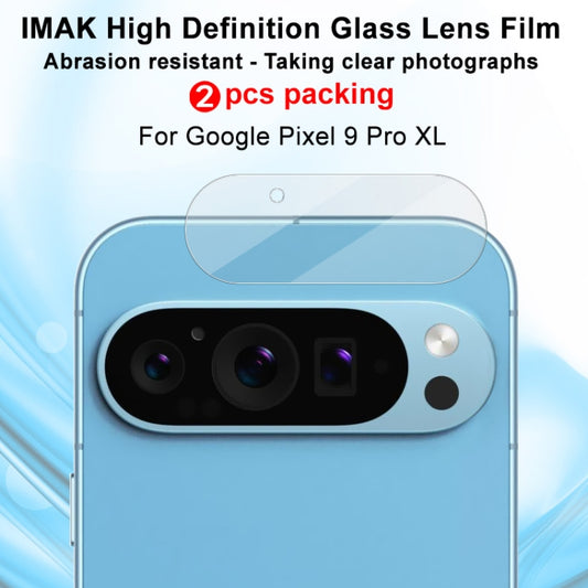For Google Pixel 9 Pro XL 2pcs/Set imak HD Glass Lens Film, Scaled Down Version by imak
