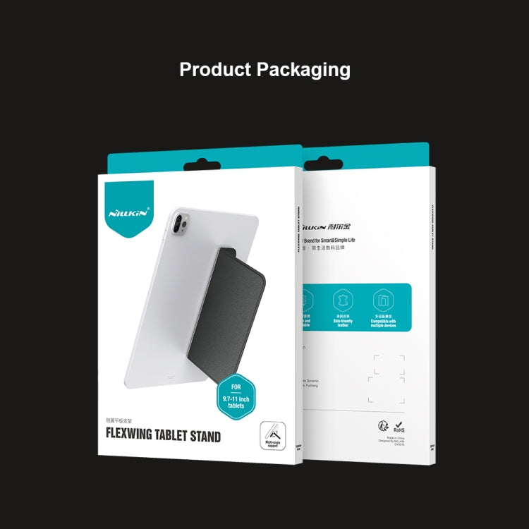 NILLKIN 4mm FlexWing Tablet Stand For 9.7-11 inch(Black) by NILLKIN