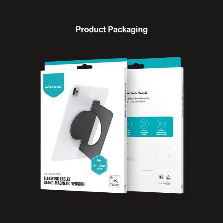 NILLKIN 4mm FlexWing Tablet Stand Magnetic Version For 9.7-11 inch(Black) by NILLKIN