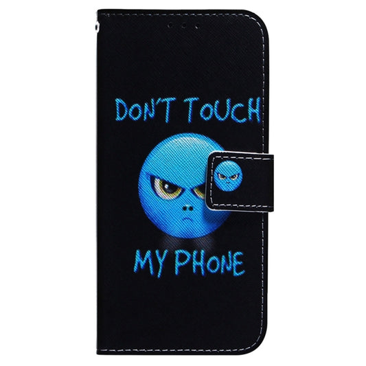 For Samsung Galaxy S25 Ultra 5G Coloured Drawing Flip Leather Phone Case(Anger) by buy2fix