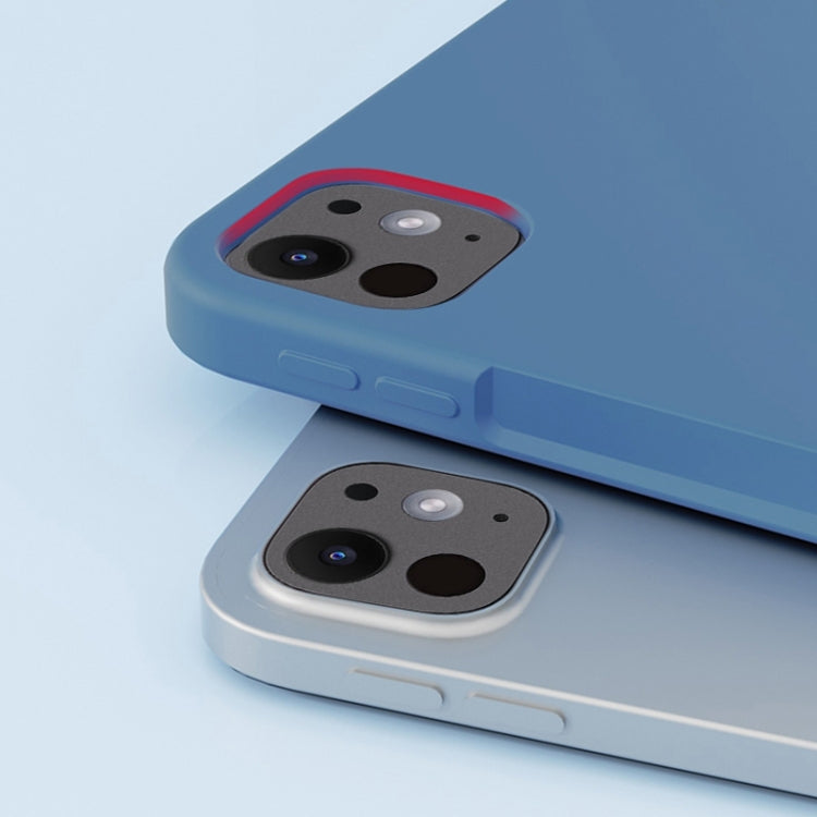 For iPad Pro 13 2025 / 2024 Mutural Silicone Microfiber Tablet Case(Sky Blue) by Mutural