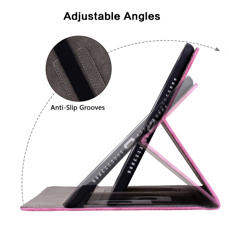 For Huawei MatePad SE 11 2024 Butterfly Rose Embossed Leather Tablet Case(Rose Red) by buy2fix