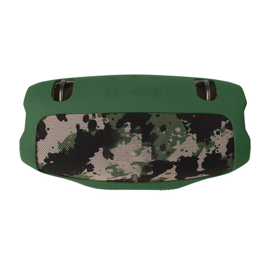 For JBL Xtreme 4 Bluetooth Speaker Soft Silicone Protective Cover Storage Case(Green) - Protective Case by buy2fix | Online Shopping UK | buy2fix