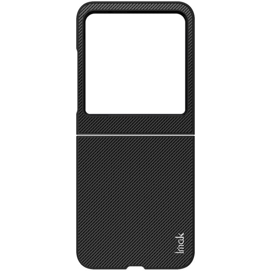 For Motorola Razr 50 / Razr 2024 imak Ruiyi Series Carbon Fiber PU + PC Phone Case by imak