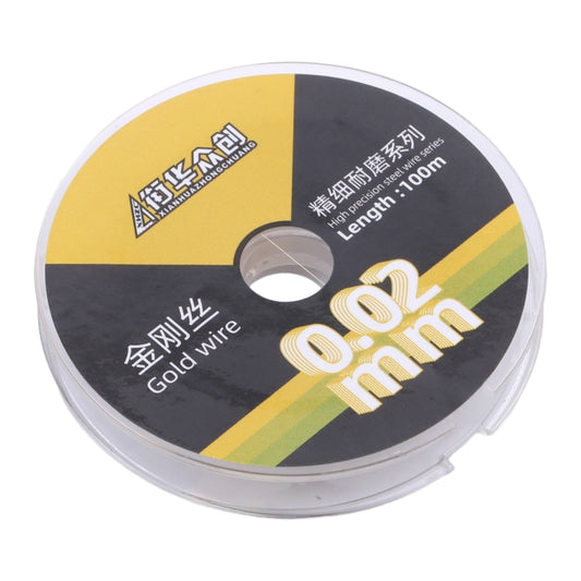 0.02mm x 100m Curved LCD Screen Separation Diamond Wire by buy2fix