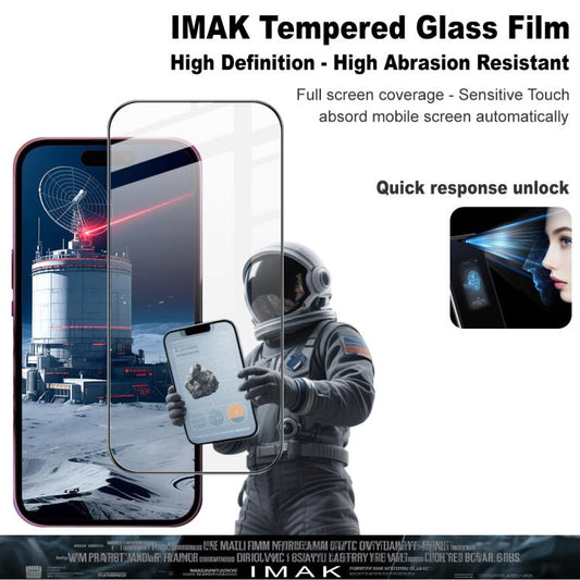 For iPhone 17 Air imak 9H Surface Hardness Full Screen Tempered Glass Film Pro+ Series - iPhone 17 Air Tempered Glass by imak | Online Shopping UK | buy2fix
