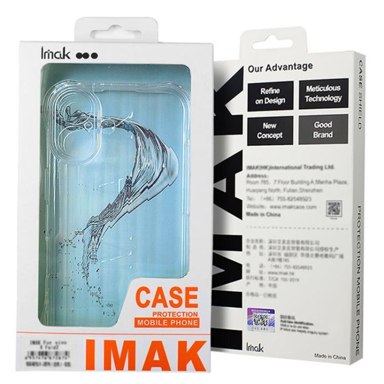 For Redmi Note 13 Pro+ 5G IMAK Space Shield PC + TPU Airbag Shockproof Phone Case(Transparent) by imak